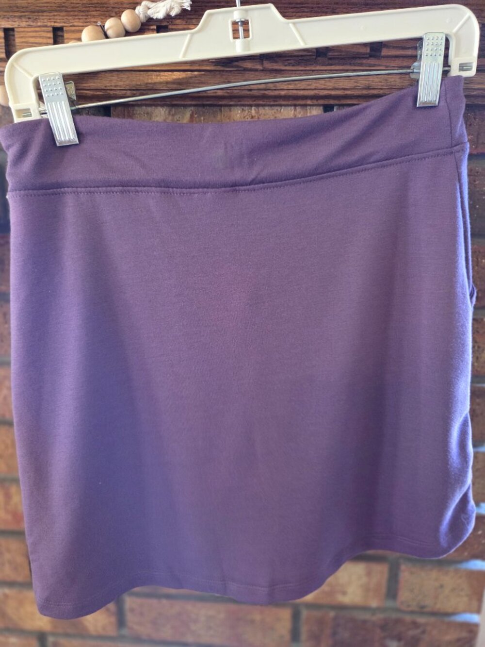 Balance Collection Casual Purple Skirt - Picture 2 of 7